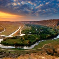 Тур в Молдову из Одессы. Старый Орхей. Закат